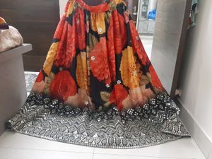 Vibrant Floral Lehenga Choli Set
