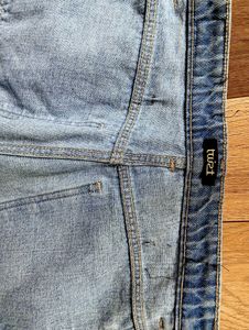 Ripped Light Wash Denim Jeans