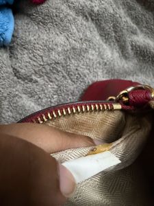 Michael Kors Red Crossbody Bag