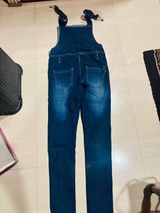 Women's Denim Overalls Jumpsuit