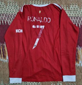 Ronaldo Manchester United Long Sleeve Jersey