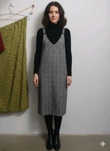 Checkered Slip Dress