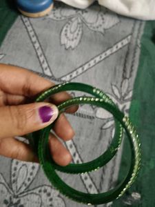 Elegant Green Bangles