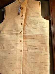 Men's Khadi Nehru Jacket