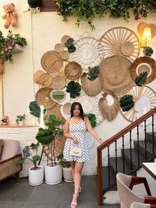 Chic Polka Dot Fit &amp; Flare Dress