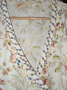 Embroidered  Printed Pure Cotton Top