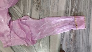 Elegant Lavender Kurta Set