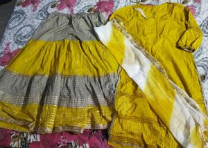 Heavy Wedding Sharara Set