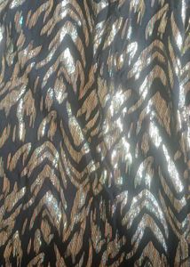 Elegant Black &amp; Gold Sequin Maxi Dress