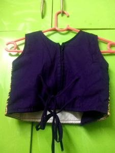 new Embroidered Navy Blue 3 piece set