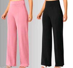 Chic Wide-Leg Pants pack of 2-XL