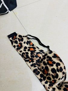 Leopard Print Bra
