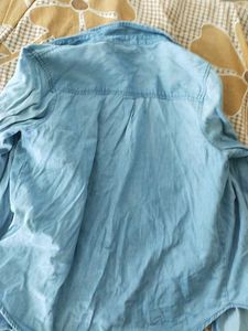 Light Wash Denim Shirt
