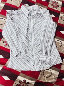 Striped Collared Shirt