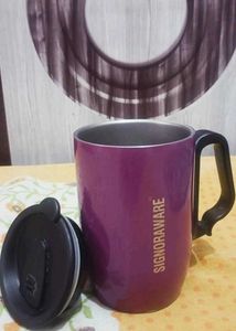 Purple Insulated Travel Mug