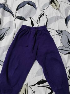Baby Girl Purple Joggers