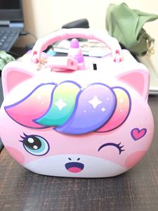 Cute Unicorn Piggy Bank with Lock