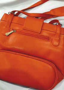 Orange Shoulder Bag