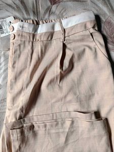 Stylish beige SHEIN pants