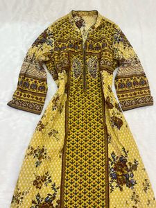 Mustard Long Kurti!