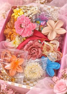 ✨ Cute Accessories Combo – 15 Adorable Pieces 🎀🌈