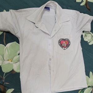 White shirt for both girls and boys