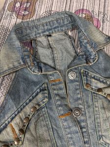 Y2K Denim Halter Jacket