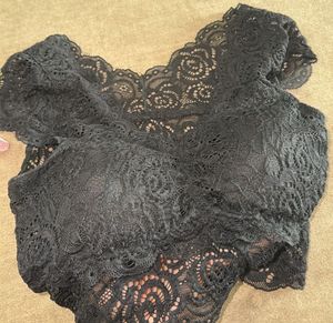 Lace Bralettes (Pink &amp; Black)