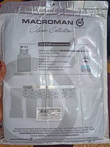 Macroman Inner Vest - New ( 2 Pcs )