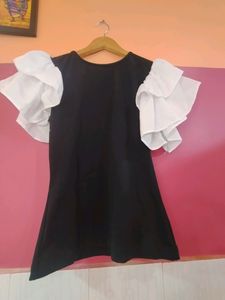 Long Puff Sleeve Top
