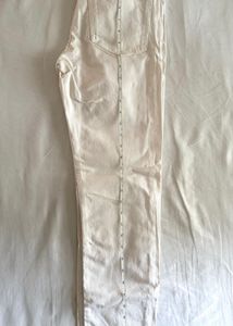 ZARA White Jeans