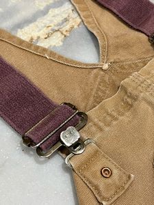 Carhartt Tan utility dungaree