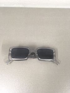 Stylish Grey Rectangular Sunglasses