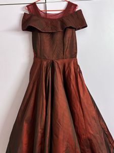 Stunning Red Ethnic Gown