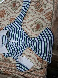 Striped Polo Shirt