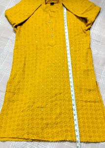 ETHNIC YELLOW KURTA