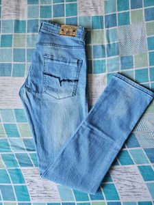 3 Blue denim jeans set
