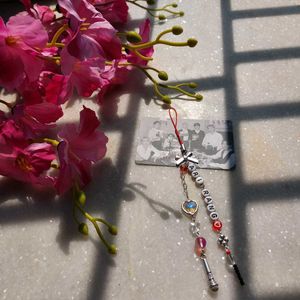 K-Pop Inspired Beaded Phone Charm