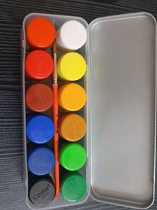 Camel Poster Colours &amp; Faber-Castell Oil Pastels