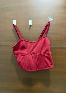 Red Corset Top - Small Size