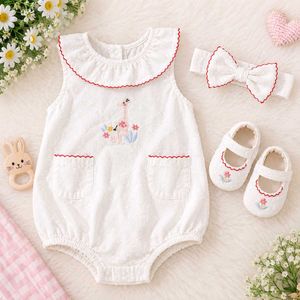 Adorable Giraffe Print Baby Romper