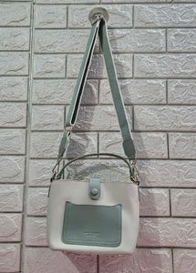Semir Chic Two-Tone Crossbody Bag