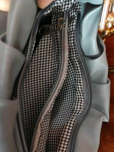 Cute gray sling bag for women