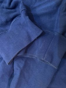 H&amp;M Regular Fit Sweatshirt Blue 'New Energy' Sweat