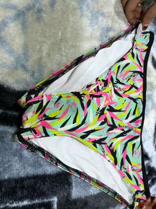 Tropical Print Bikini Bottom