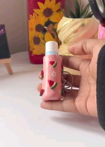 🍉 Watermelon Lipbalm Holder Keychain