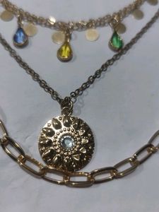 Layered Multi-Charm Necklace