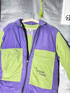 Retro Colorblock Jacket