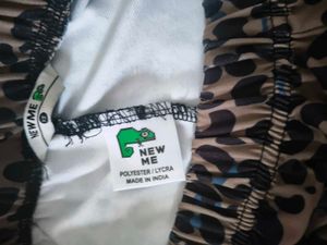 Leopard Print Wide Leg Pants