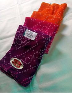Vibrant Bandhani Saree